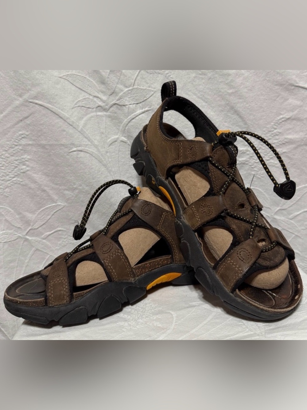 Keen Women's Brown Outdoor Leather Sport Sandals Size 8